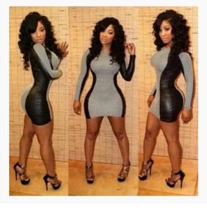 Black Seduction Club Dress